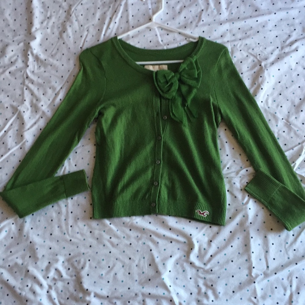 Green sweater